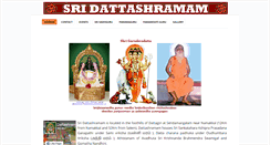 Desktop Screenshot of dattashramam.org